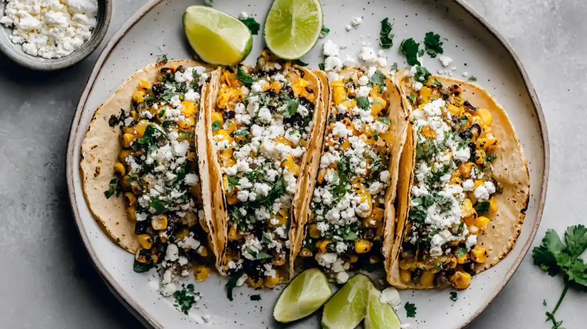 Tacos Vegetariens Mais Grille Airfryer
