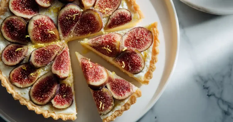 Tarte Figues Ricotta Airfryer