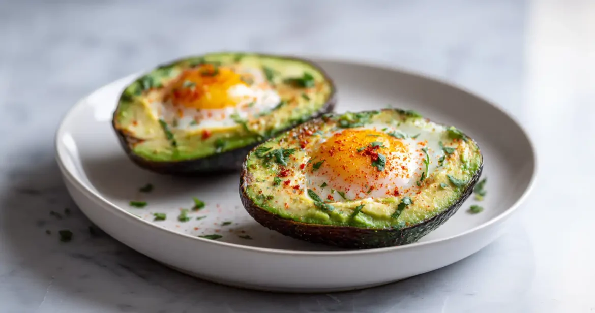 Avocat Oeuf Airfryer