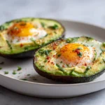 Avocat Oeuf Airfryer