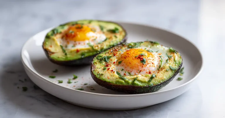 Avocat Oeuf Airfryer