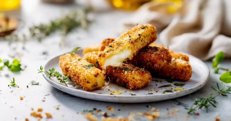 Batonnets Fromage Halloumi Airfryer