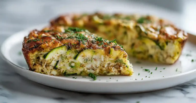 Clafoutis aux courgettes et thon au Airfryer Clafoutis Courgettes Thon Airfryer