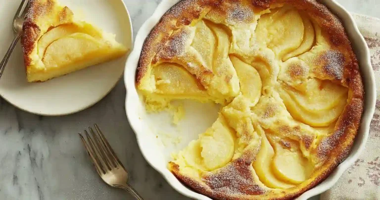 Clafoutis aux poires au Airfryer Clafoutis Poires Airfryer