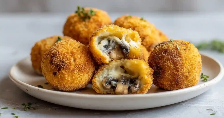 Croquettes Champignons Airfryer