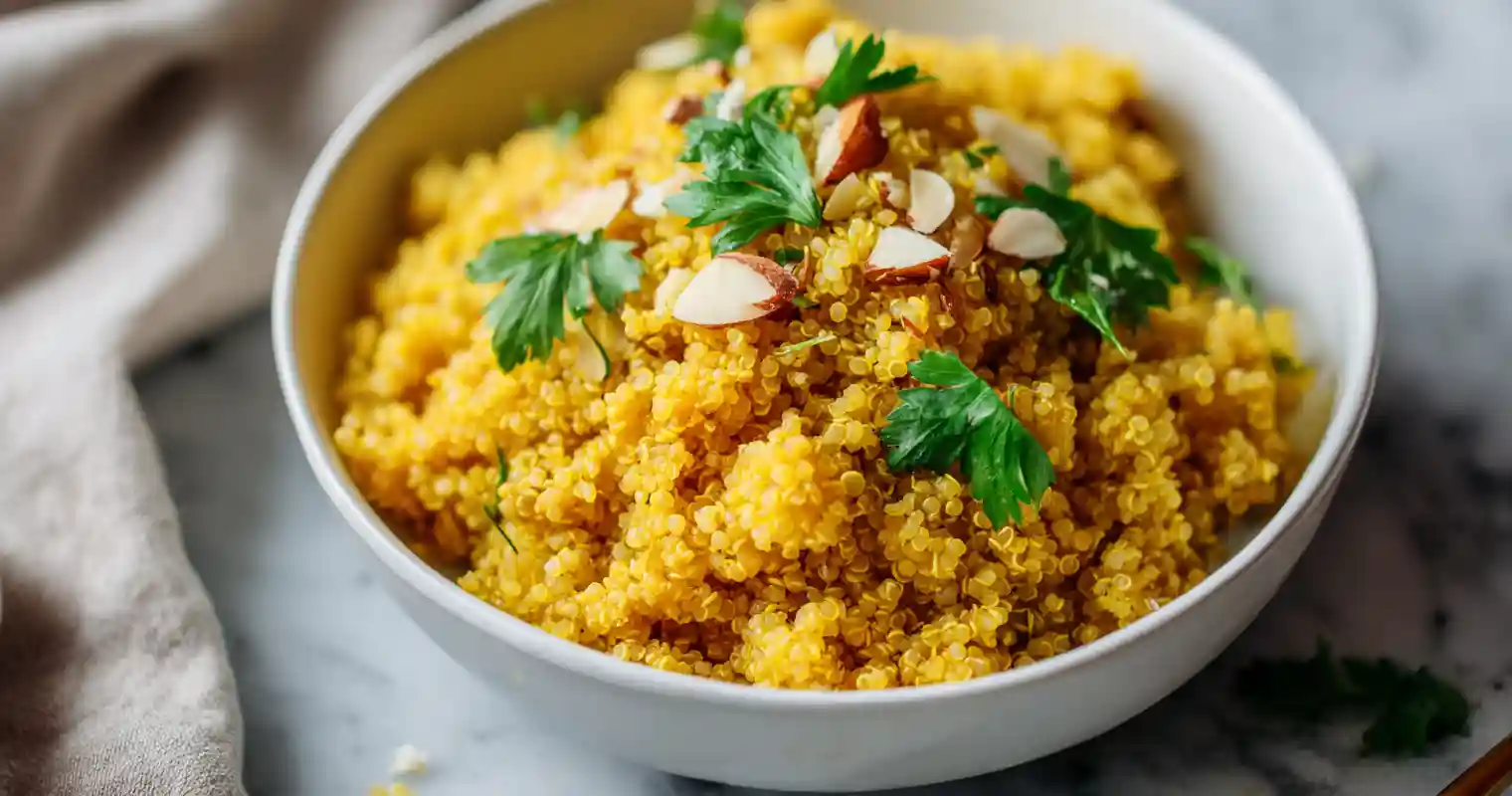 Quinoa Curcuma Airfryer