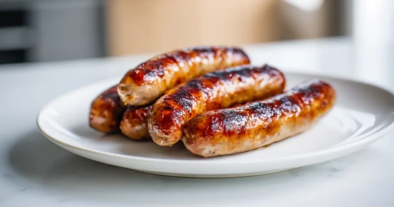 Saucisses Toulouse Airfryer