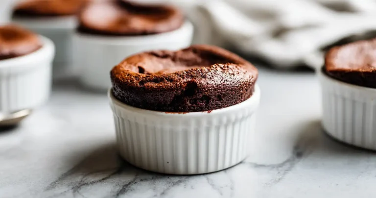 Soufflé au chocolat au Airfryer Souffle Chocolat Airfryer