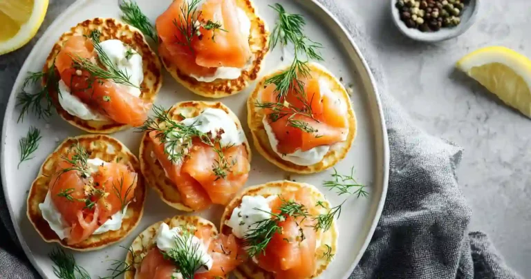 Blinis Saumon Fume Airfryer