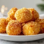 Boules Noel Fromage Sesame Airfryer