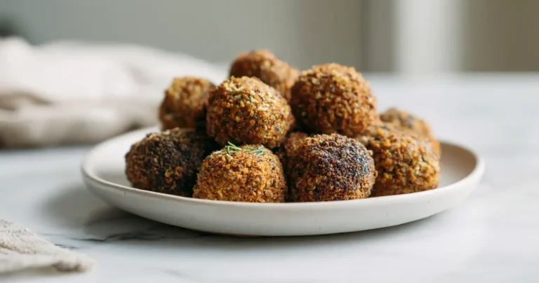 Boulettes Lentilles Airfryer