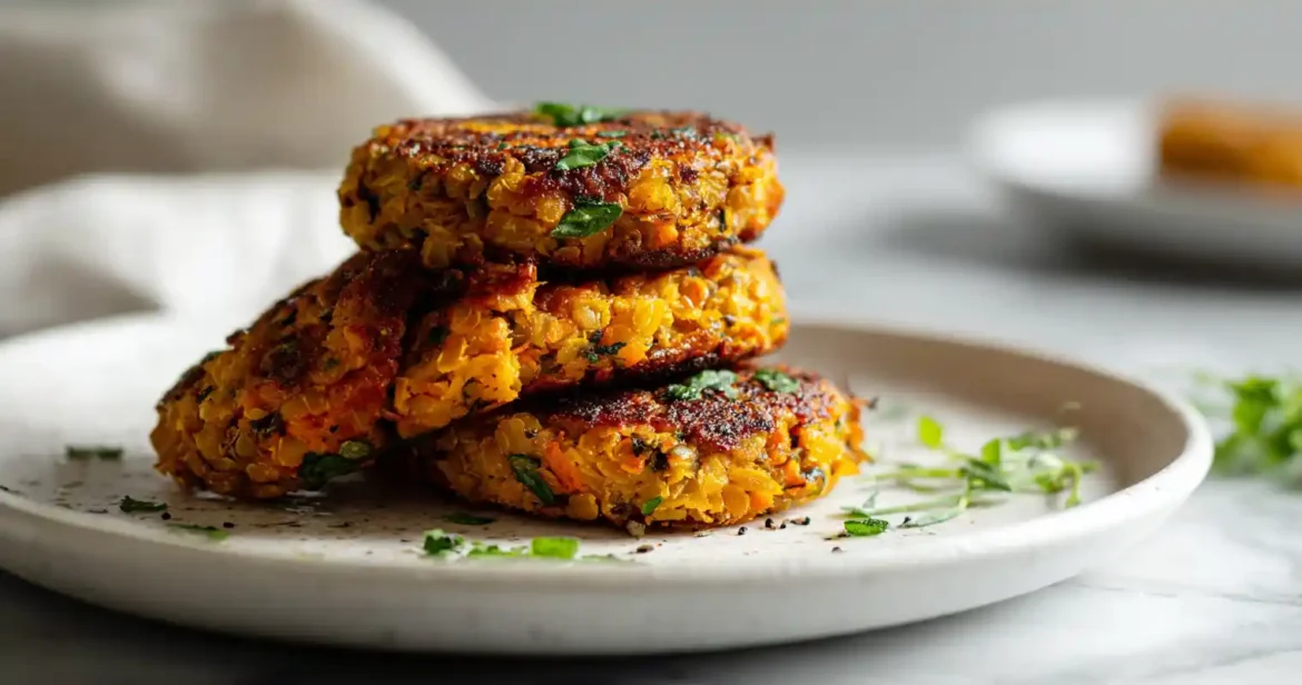Croquettes de lentilles et carottes au Airfryer Croquettes Lentilles Carottes Airfryer