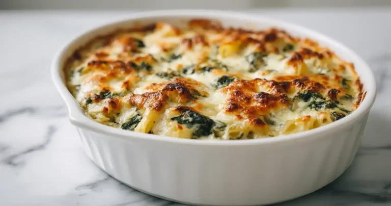 Gratin Pennes Epinards Airfryer