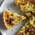 Tarte Fine Poireaux Lardons Airfryer