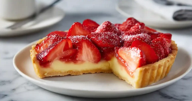 Tarte Fraises Creme Patissiere Airfryer