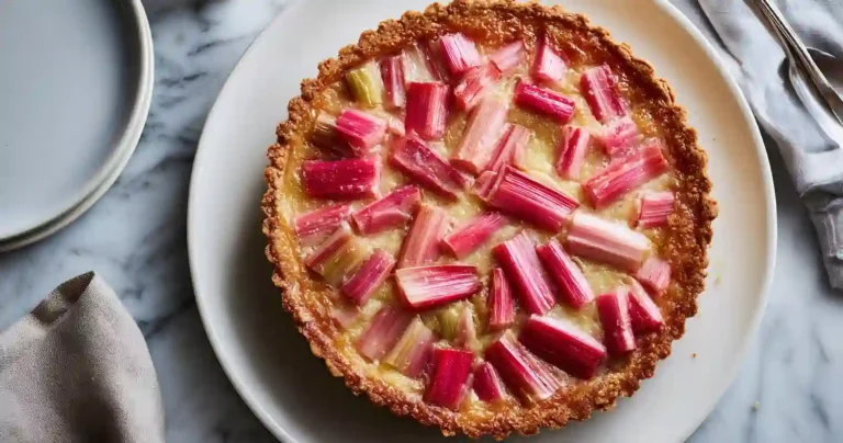 Tarte Rhubarbe Airfryer
