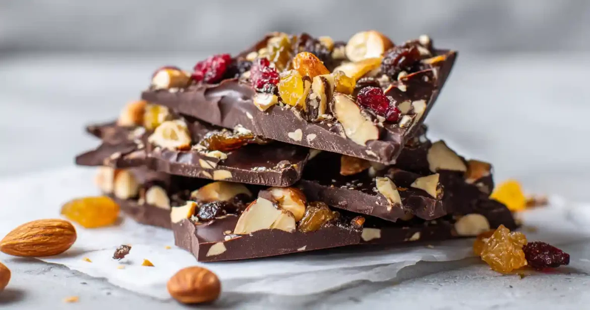 Bark Chocolat Fruits Secs Airfryer