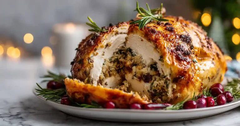 Dinde Noel Farcie Marrons Airfryer