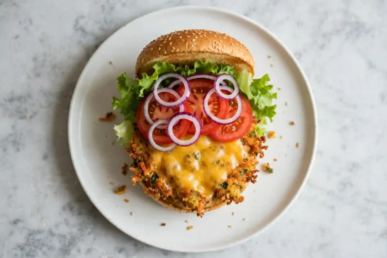 Burger Vegetarien Airfryer